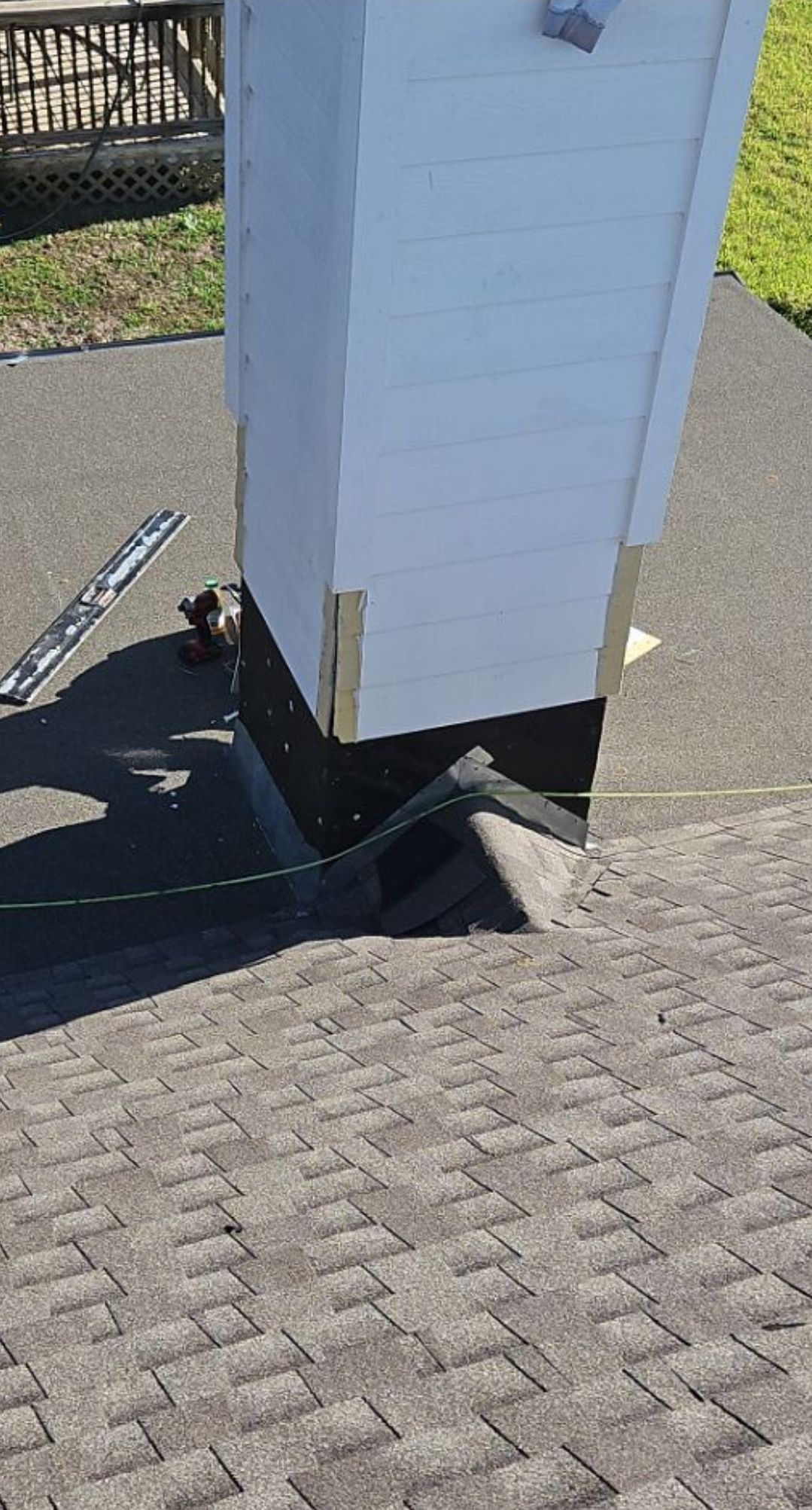 Completed flashing around a roof penetration, Gold Coast Roofing and Solar
