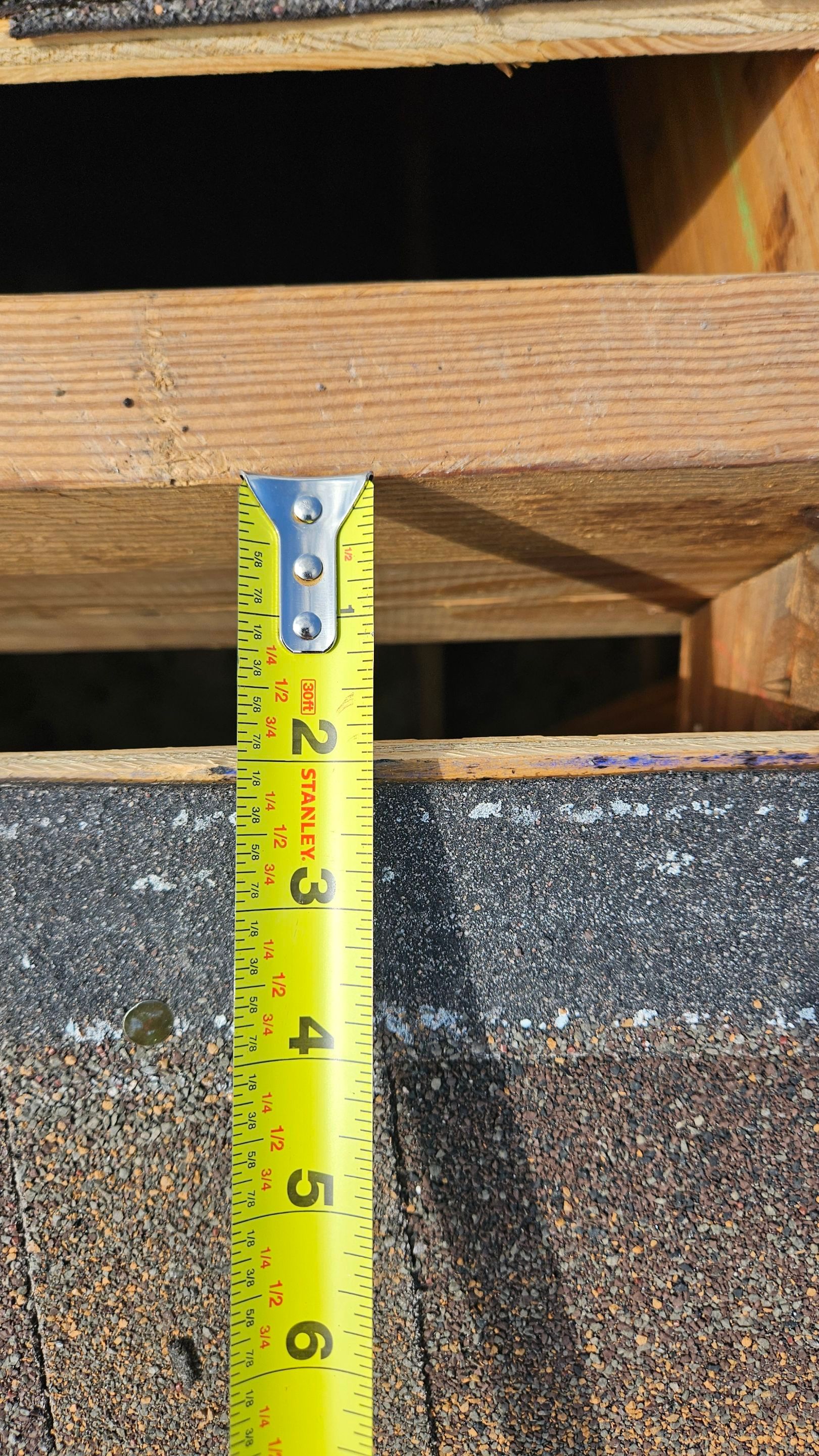 Measuring exposed roof framing, Gold Coast Roofing and Solar