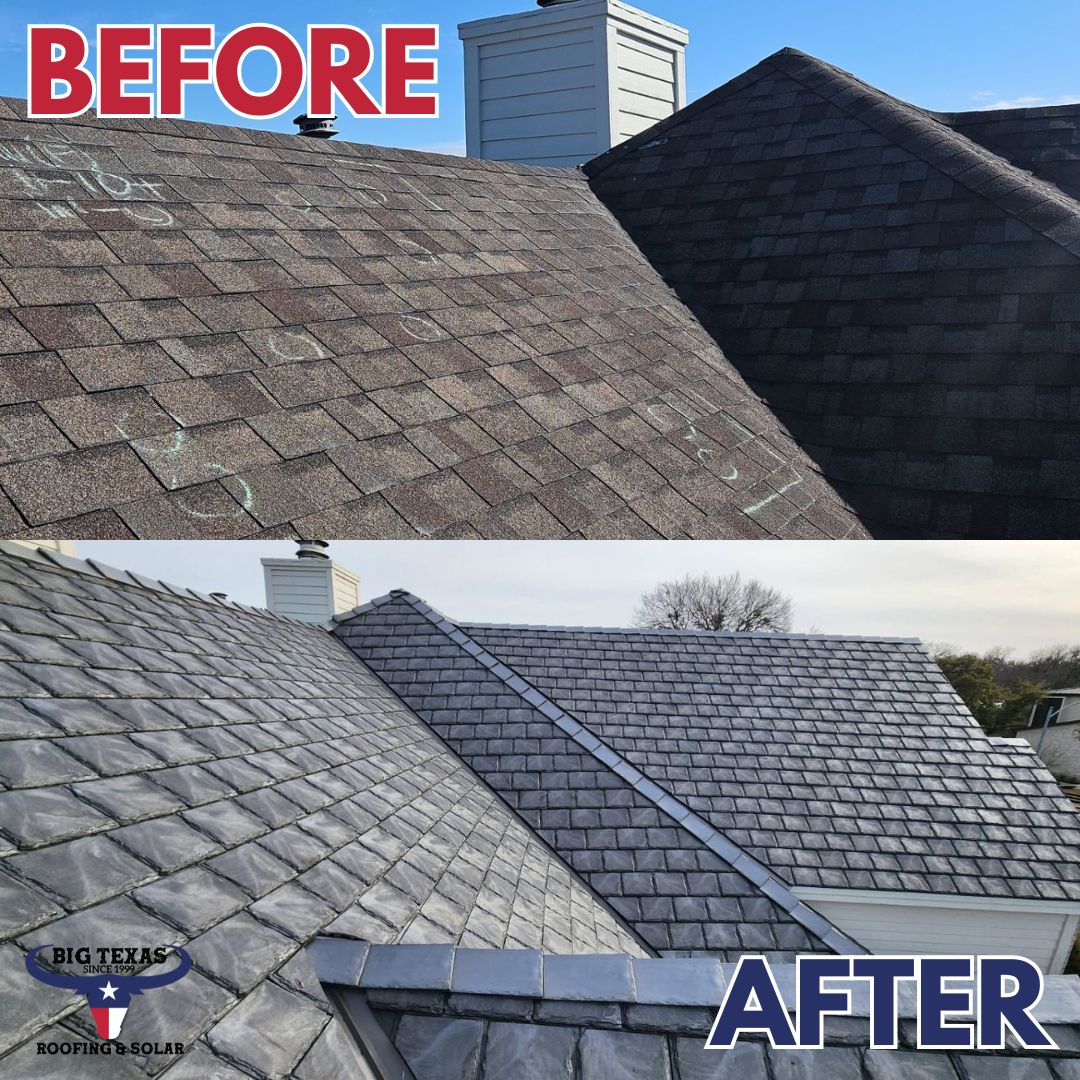 Gold Coast Roofing before & after photo