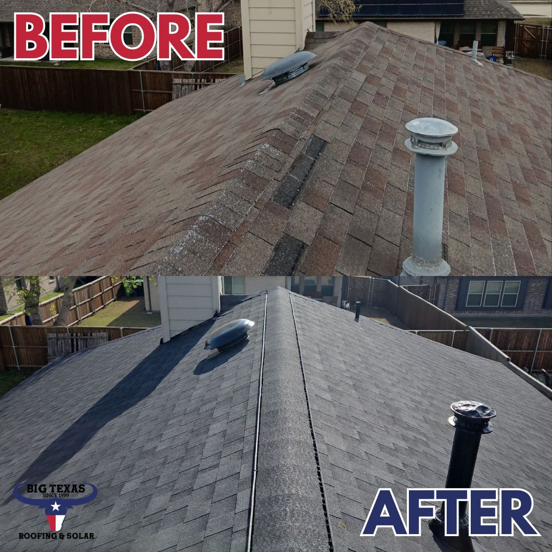Gold Coast Roofing before & after photo