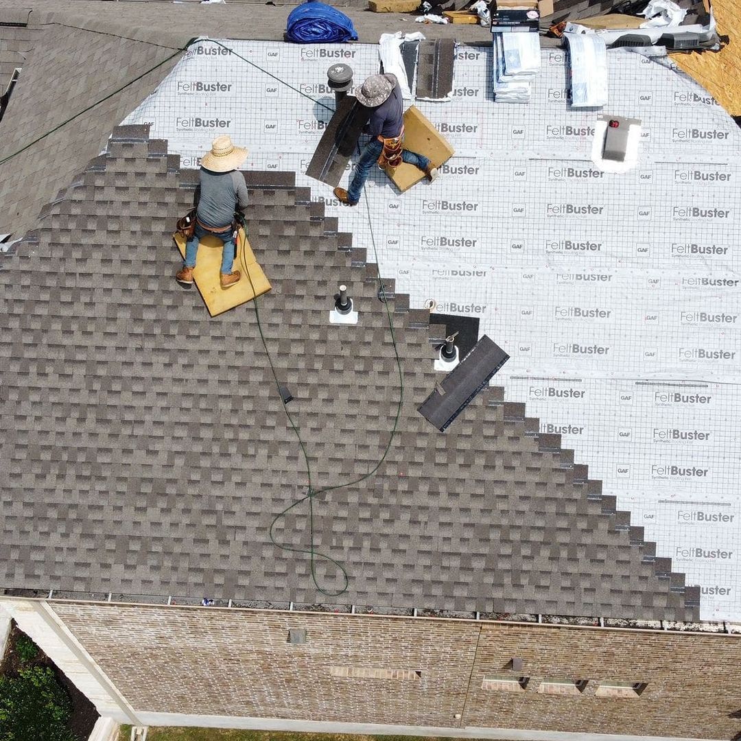 Gold Coast Roofing crews at work photo