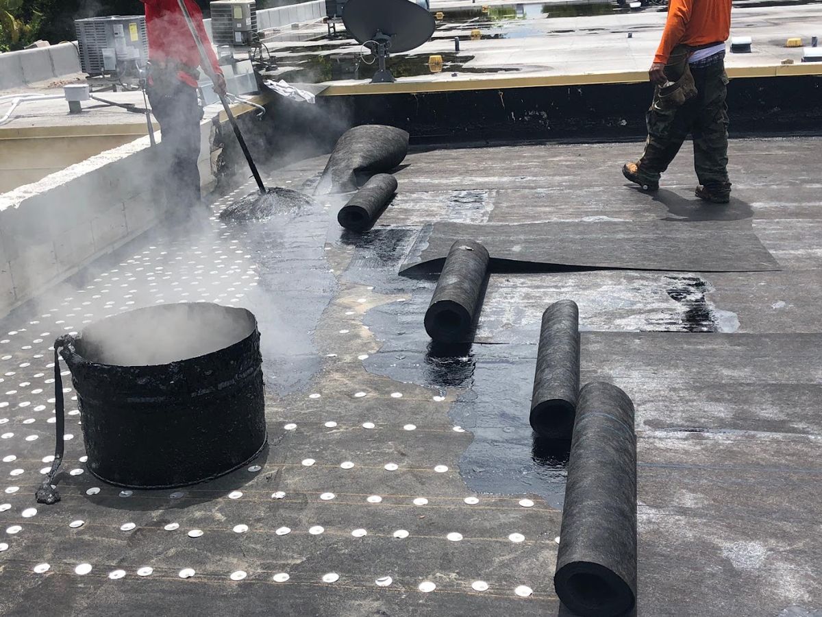 Gold Coast Roofing crews at work photo