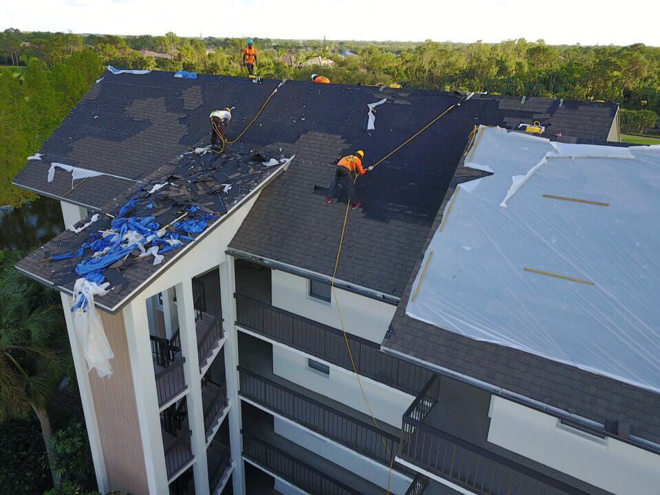 Gold Coast Roofing crews at work photo